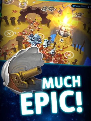 Over The Top Tower Defense de SMG Studio sur iPhone, iPad et Android