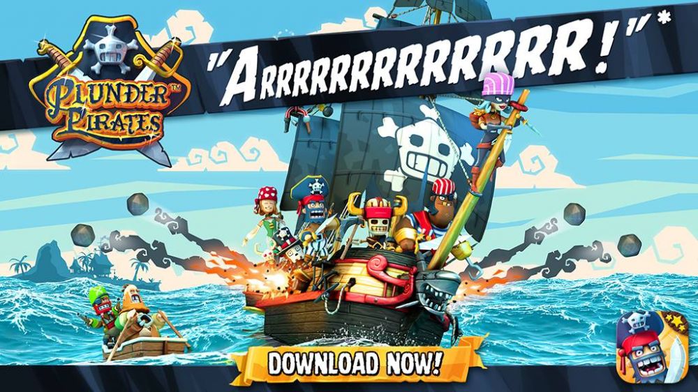 Plunder Pirates de Rovio Stars et Midoki sur iPhone et iPad