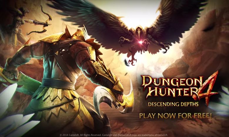 Dungeon Hunter 4 de Gameloft